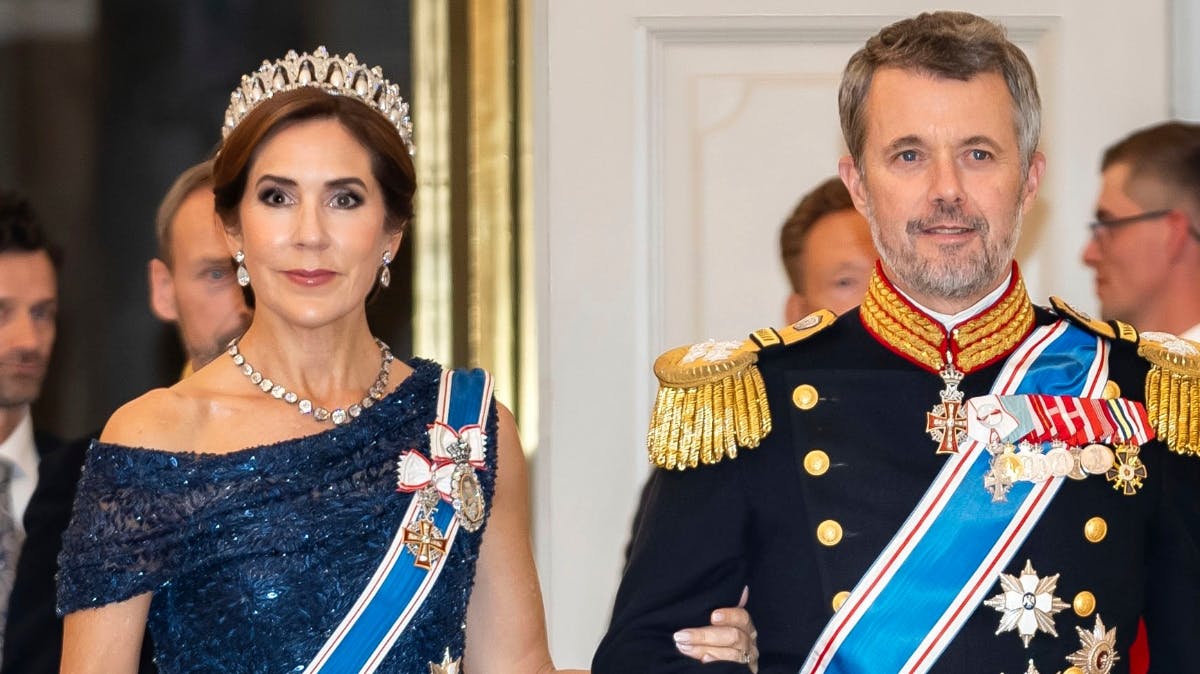 Dronning Mary og kong Frederik