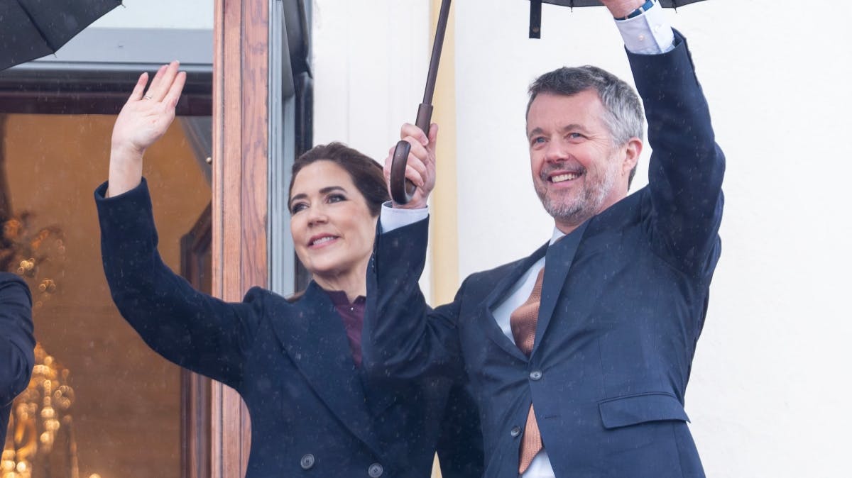 Kongeparret i Finland.