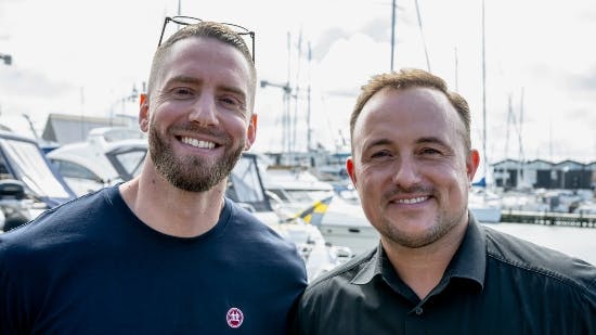 Sæphor Kristinsson og Thomas Evers Poulsen.
