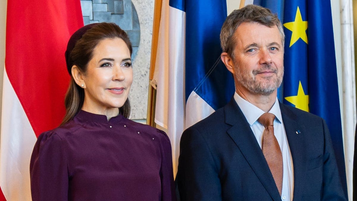 Dronning Mary og kong Frederik