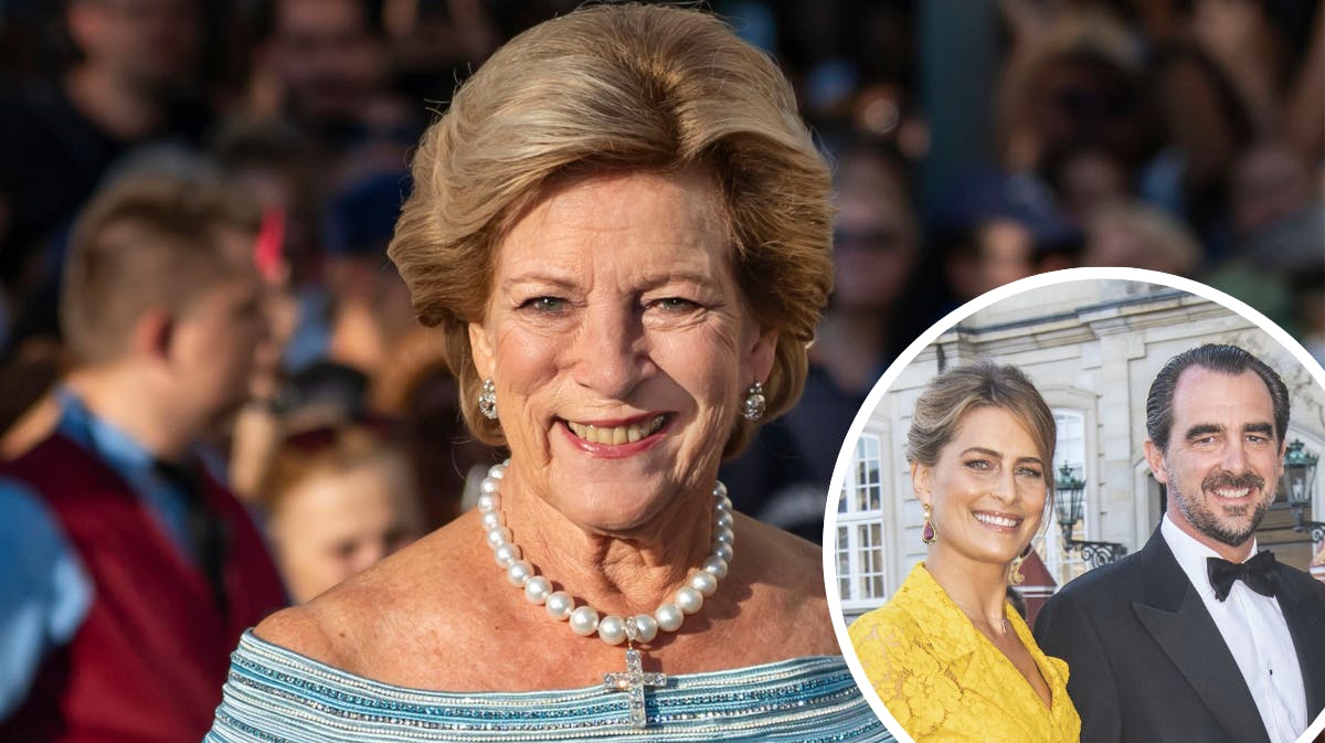 Dronning Anne-Marie. Indsat foto af Tatiana og Nikolaos. 