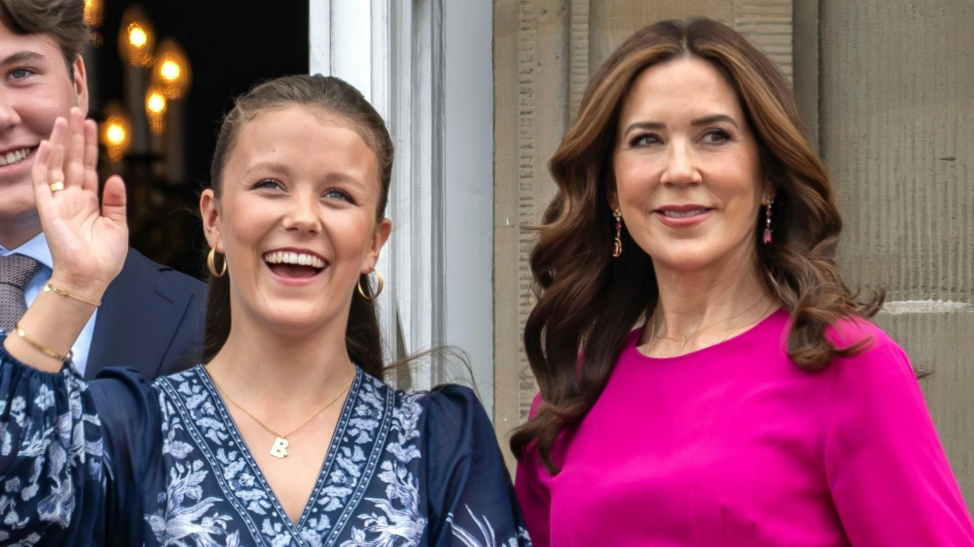 Prinsesse Isabella og dronning Mary.