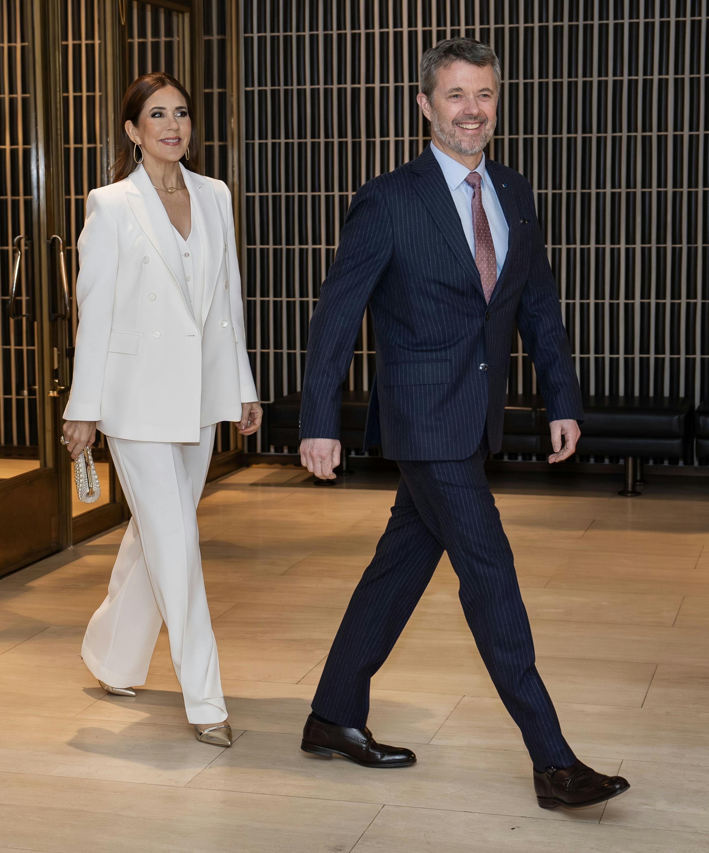 Dronning Mary og kong Frederik