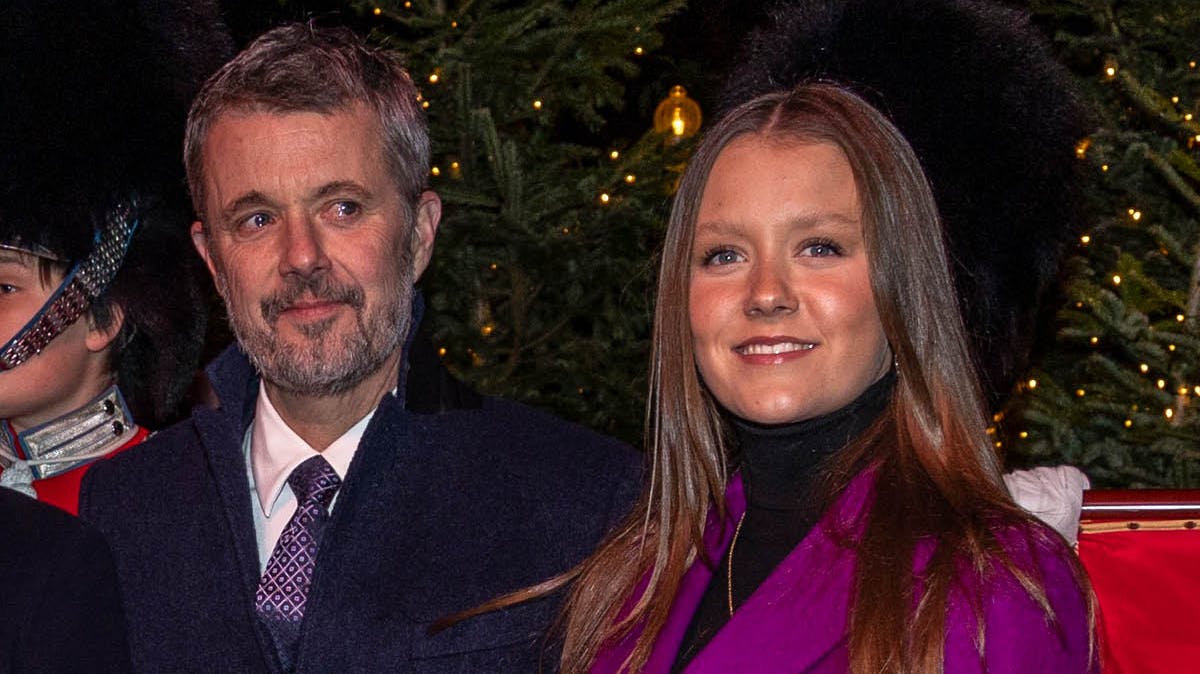 Kong Frederik og prinsesse Isabella.