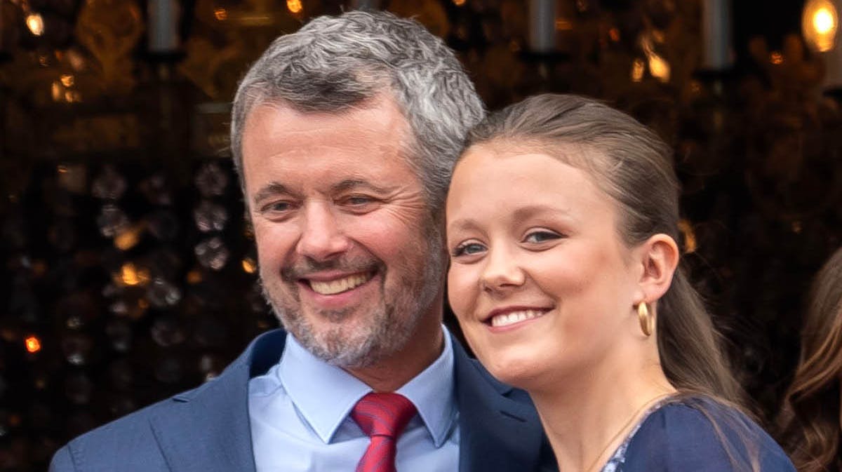 Kong Frederik og prinsesse Isabella.