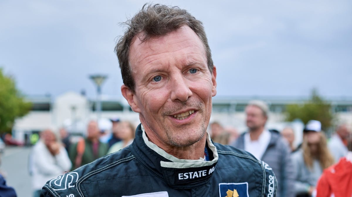 Prins Joachim deltager ved Copenhagen Historic Grand Prix i 2022.