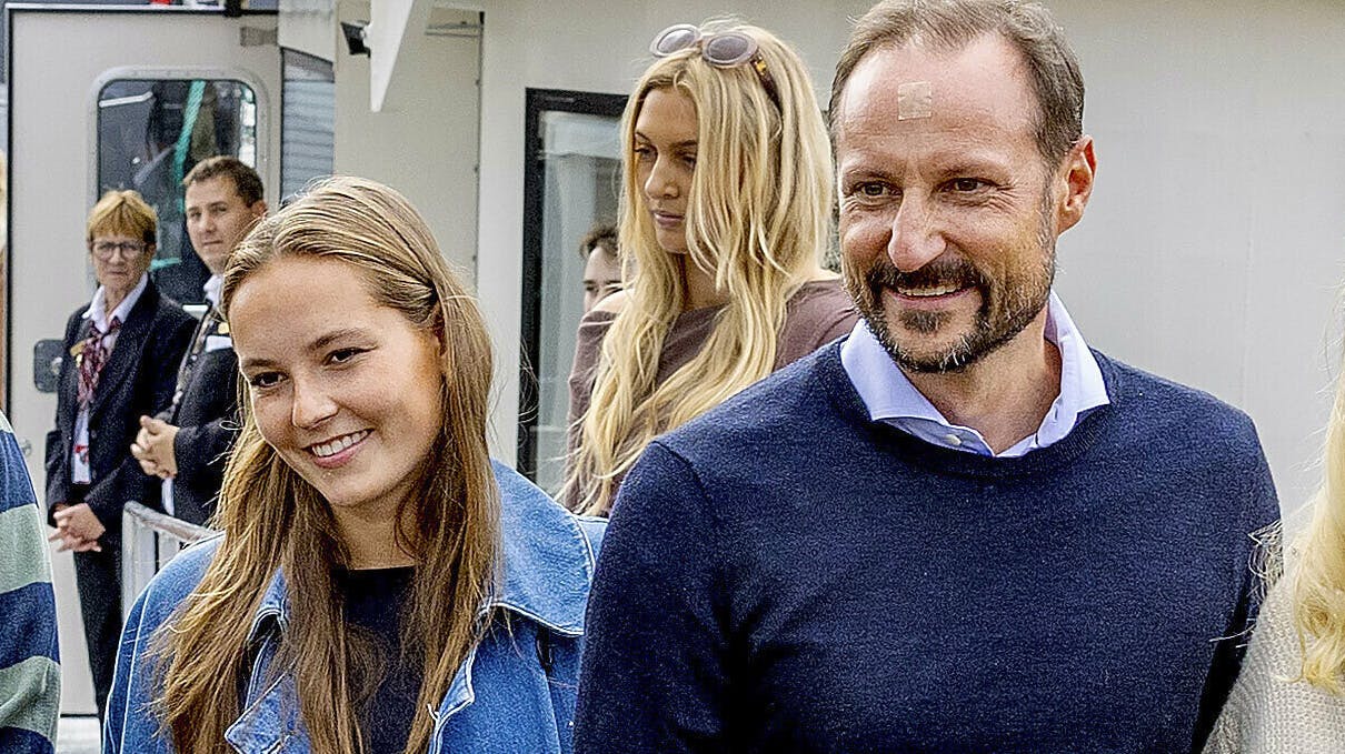 Prinsesse Ingrid Alexandra og kronprins Haakon. 