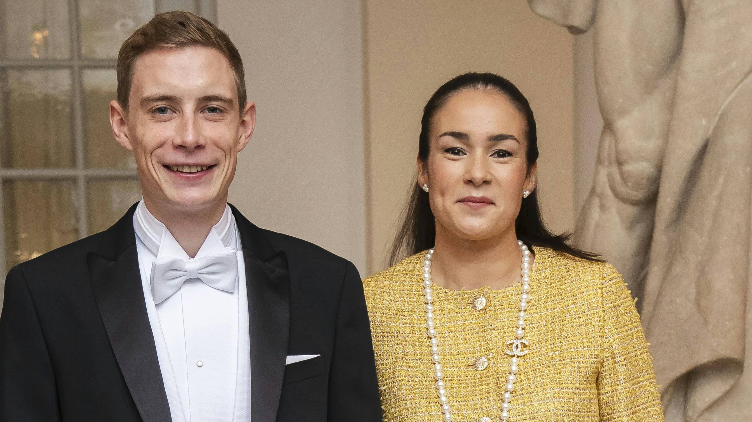 Jonas Vingegaard og Trine Hansen. 