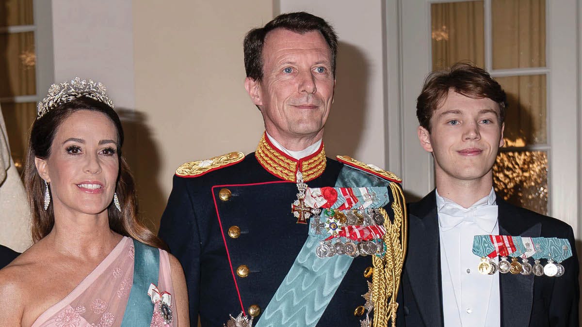 Prinsesse Marie, prins Joachim og grev Felix.