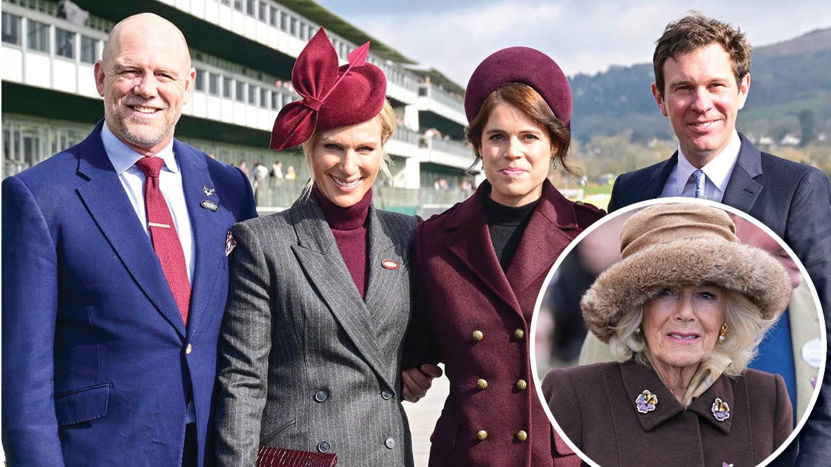Der var royalt topmøde under Cheltenham Festival.