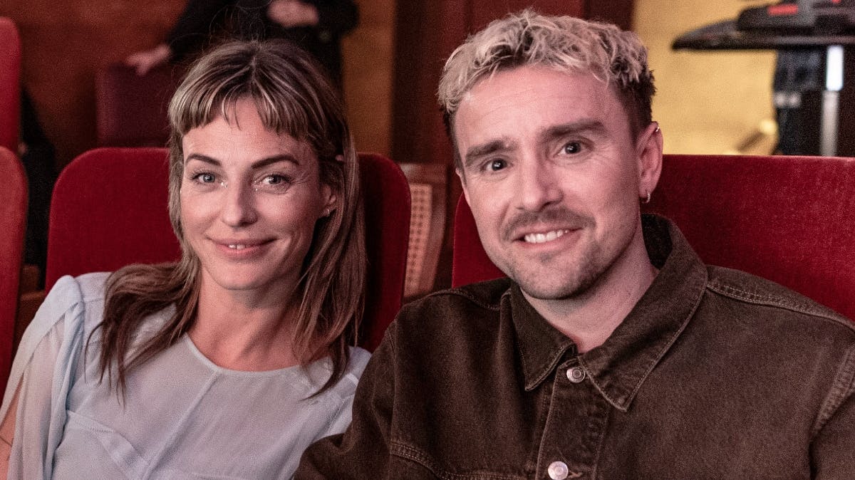 Sarah Grünewald og Martin Johannes Larsen
