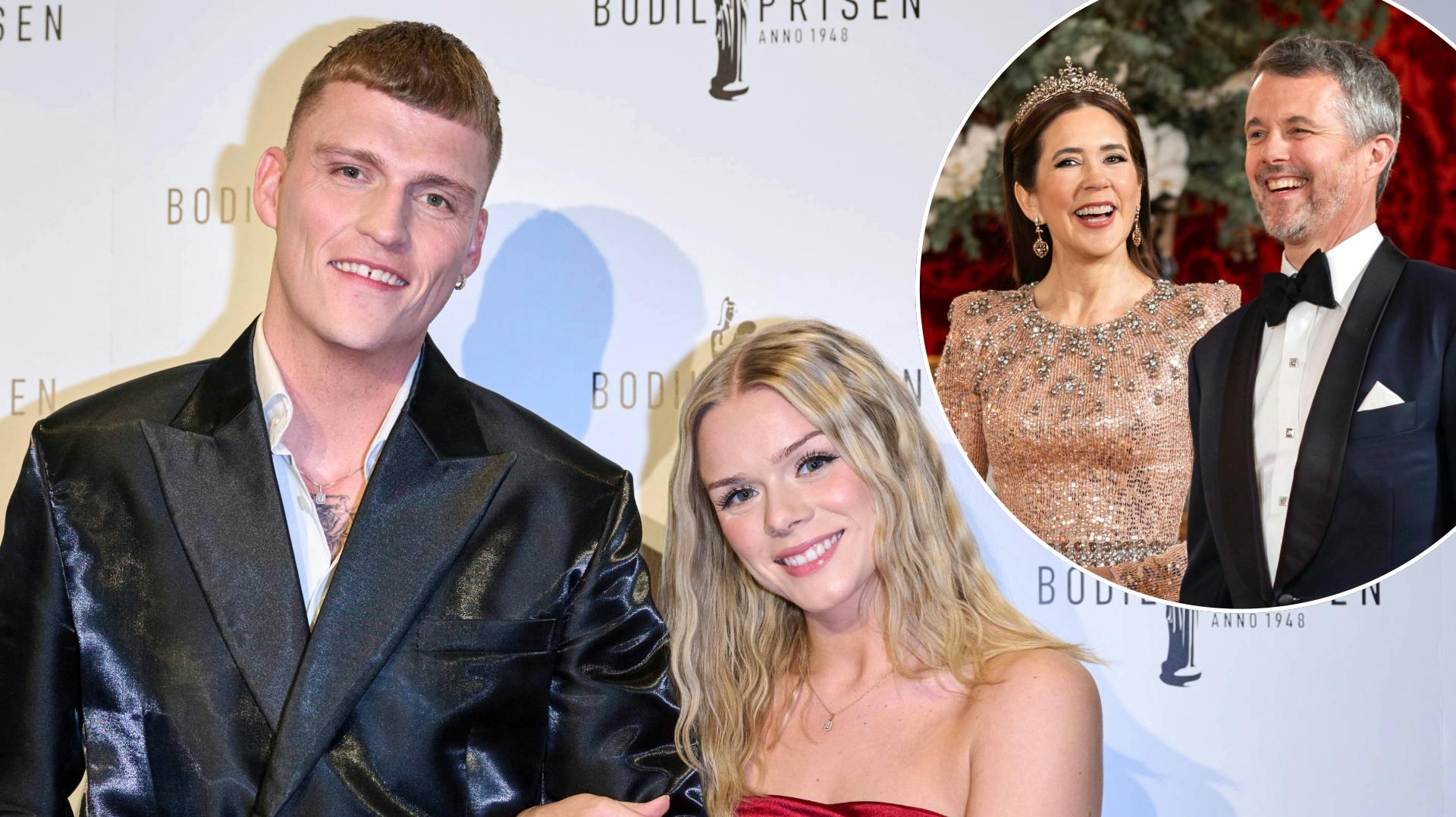 Sebastian Bull og Asta Björk. Indsat: Kongeparret. 