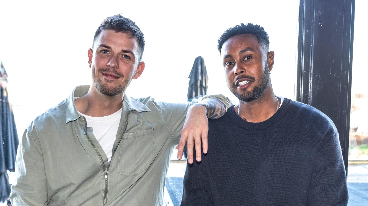 Oliver Stanescu og Mohamed ”Skinz” Ahmed.