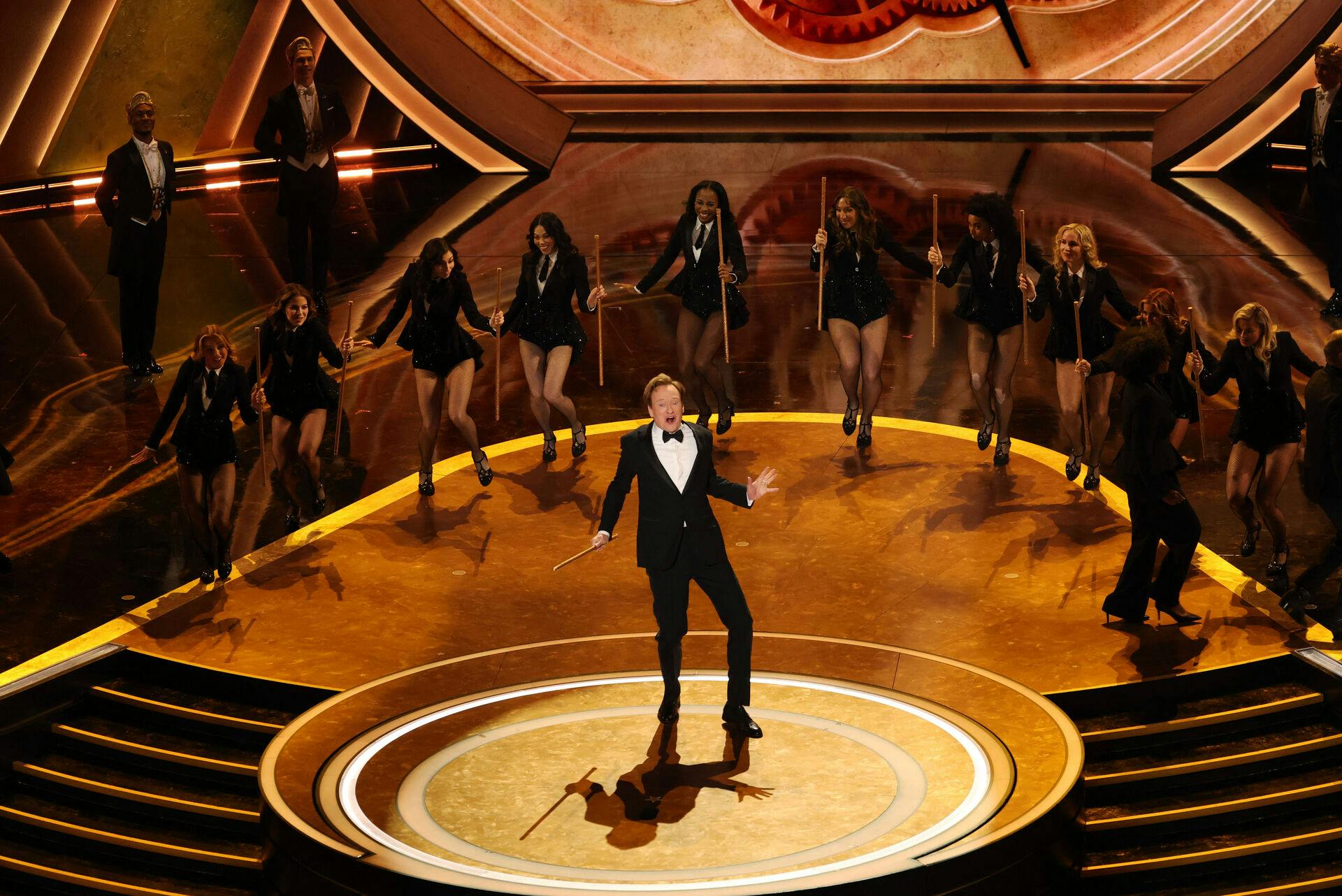 En af Conan O' Briens optrædener til Oscars 2026.