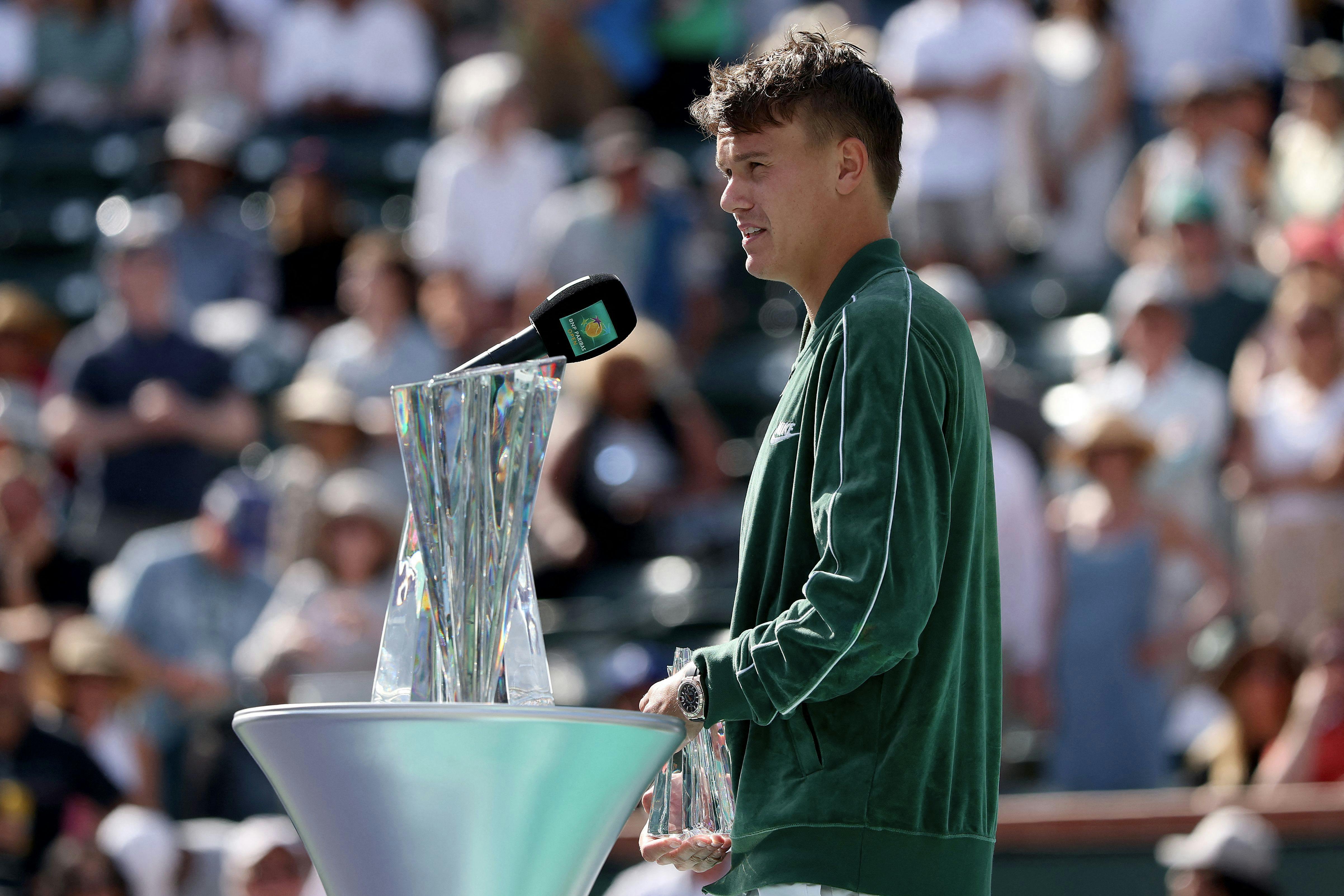 Holger Rune måtte afbryde sin tale, da han blev rørt.