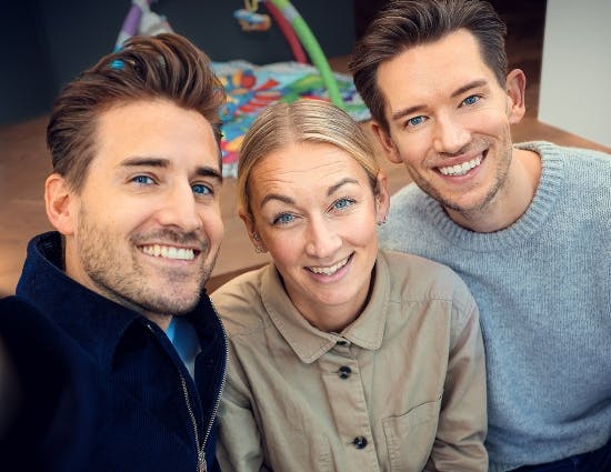 Frederik Haun, Nanna Brandt og Morten Kjeldgaard.