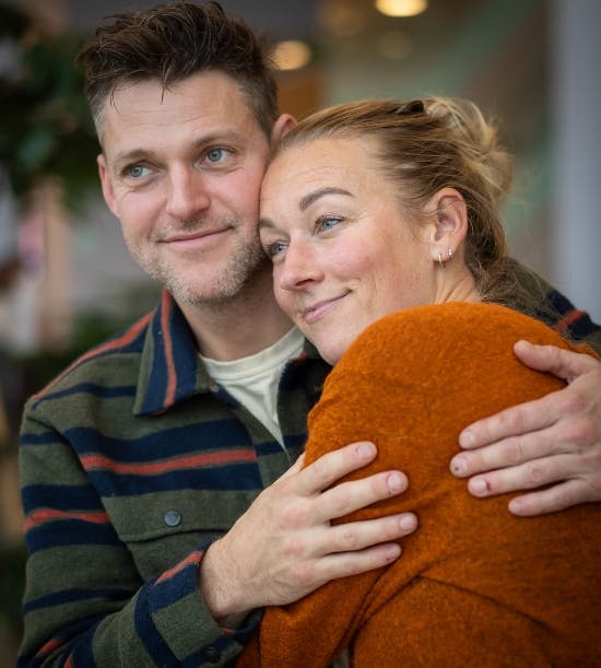 Nanna Myssing Brandt og hendes mand, Frederik Myssing Horst.