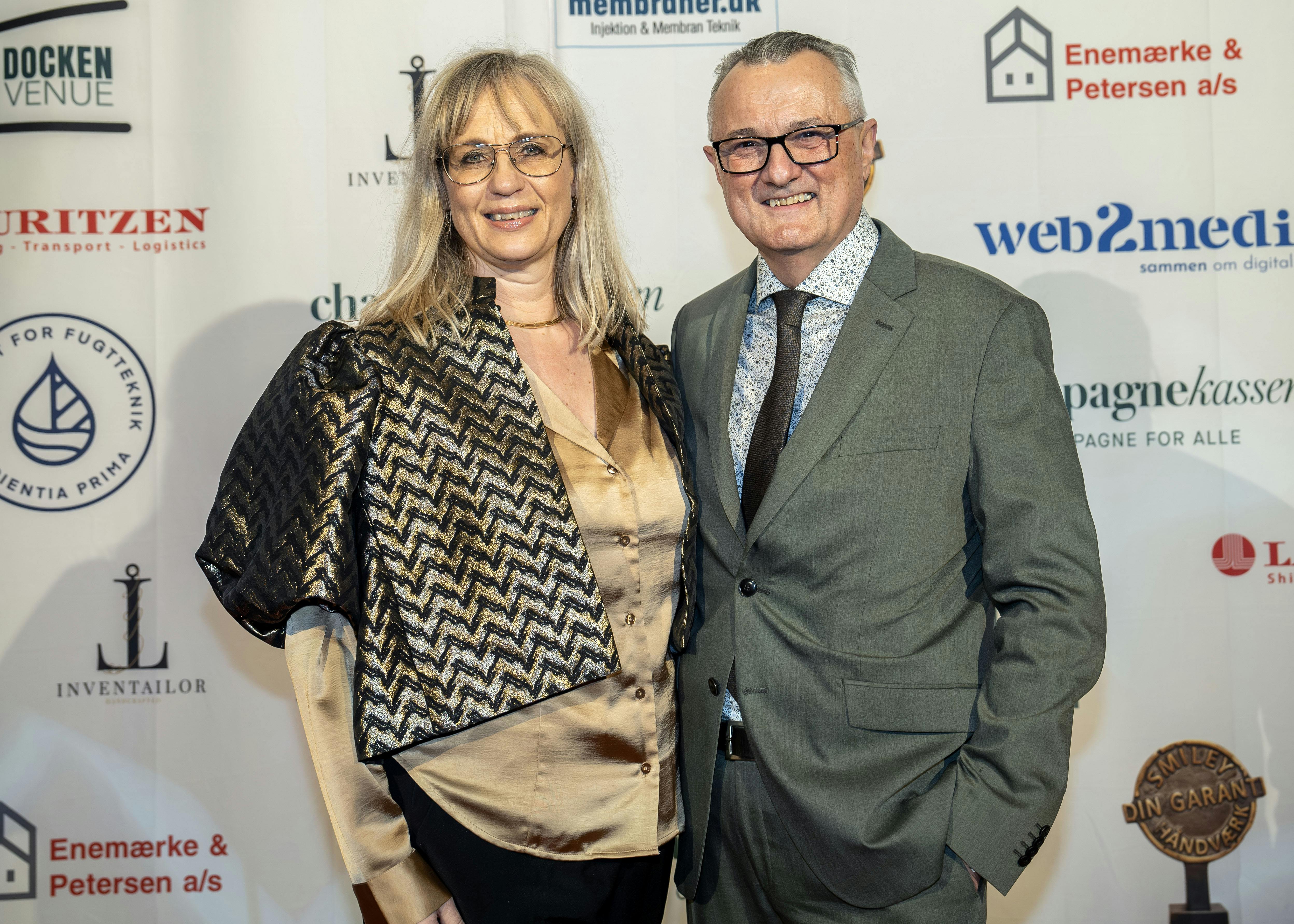 Vlado Lentz og hustruen Brit.