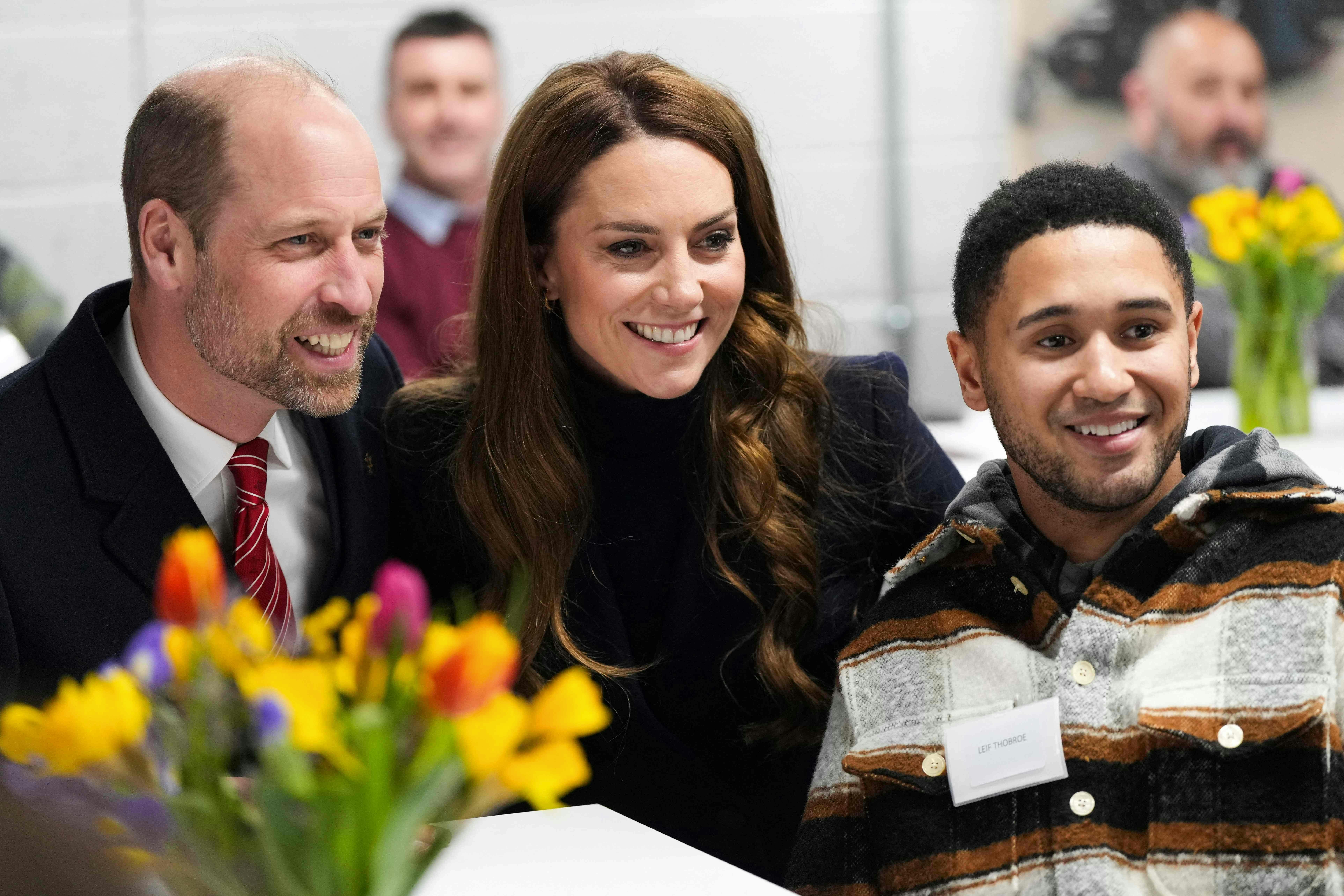 Prins William og prinsesse Kate på opgave i den forgangne weekend.