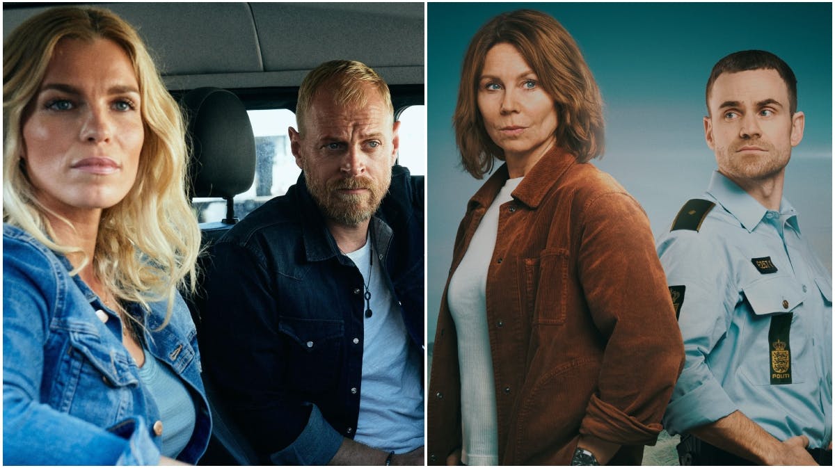 Marie Bach Hansen og Carsten Bjørnlund i "Hvide Sande" samt Anne Louise Hassing og Allan Hyde i "Hvide Sande II"