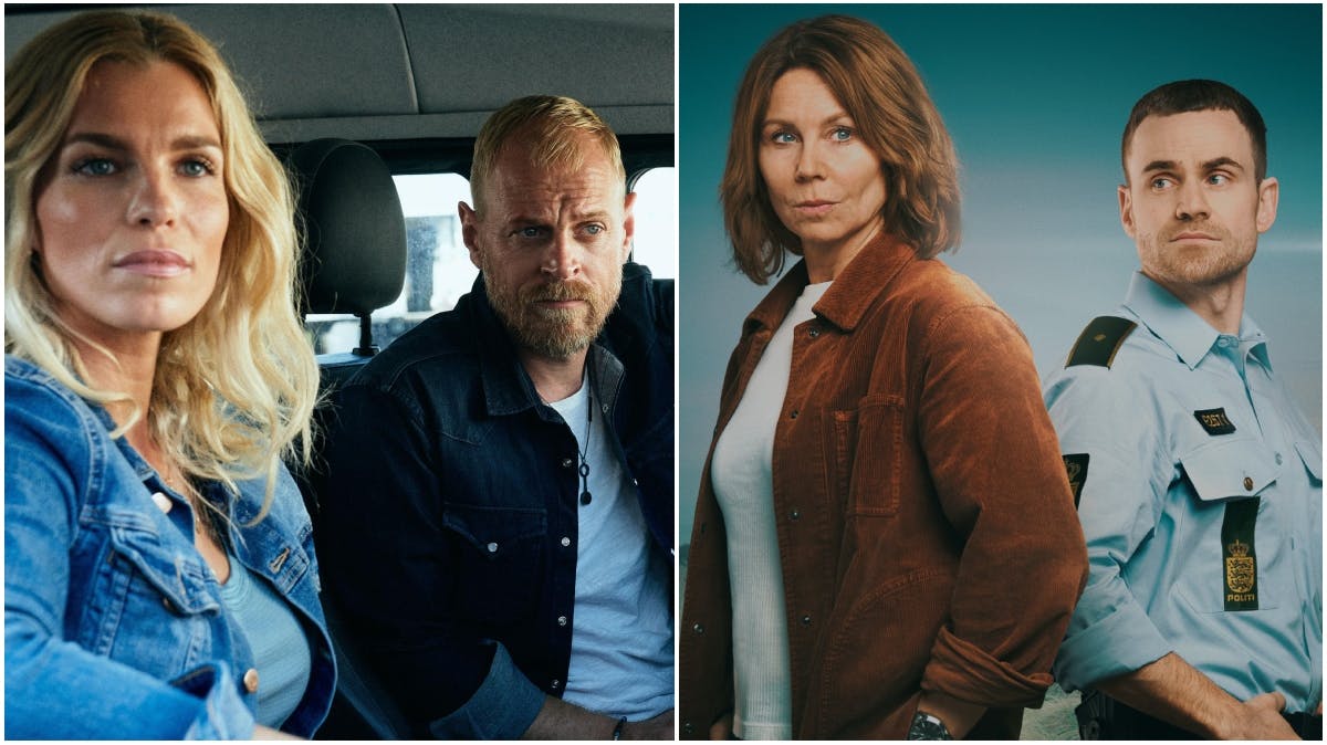 Marie Bach Hansen og Carsten Bjørnlund i "Hvide Sande" samt Anne Louise Hassing og Allan Hyde i "Hvide Sande II"