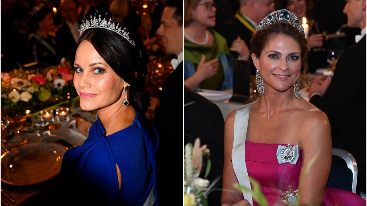 Prinsesse Sofia og prinsesse Madeleine.