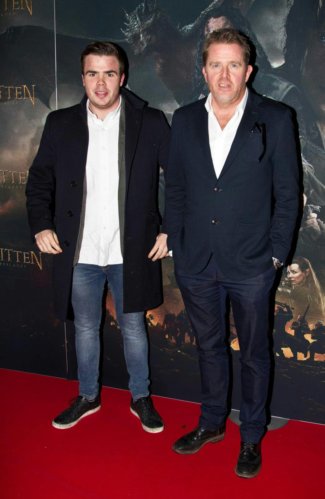 Her ses Jonathan Balsløw Sørensen og far Rolf Sørensen i 2018.