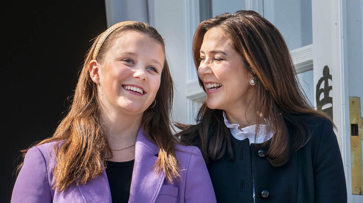 Prinsesse Isabella og dronning Mary.