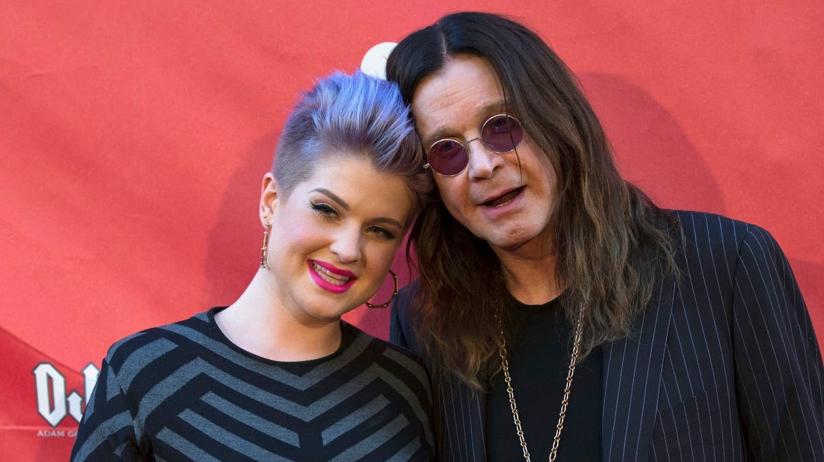 Kelly Osbourne og Ozzy Osbourne.