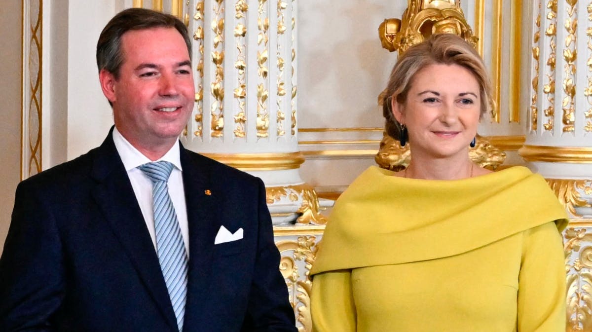 Arvestorhertug Guillaume og arvestorhertuginde Stéphanie