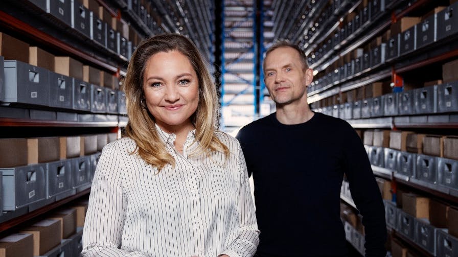 Mette Frisk og Adam Jon Kronegh.