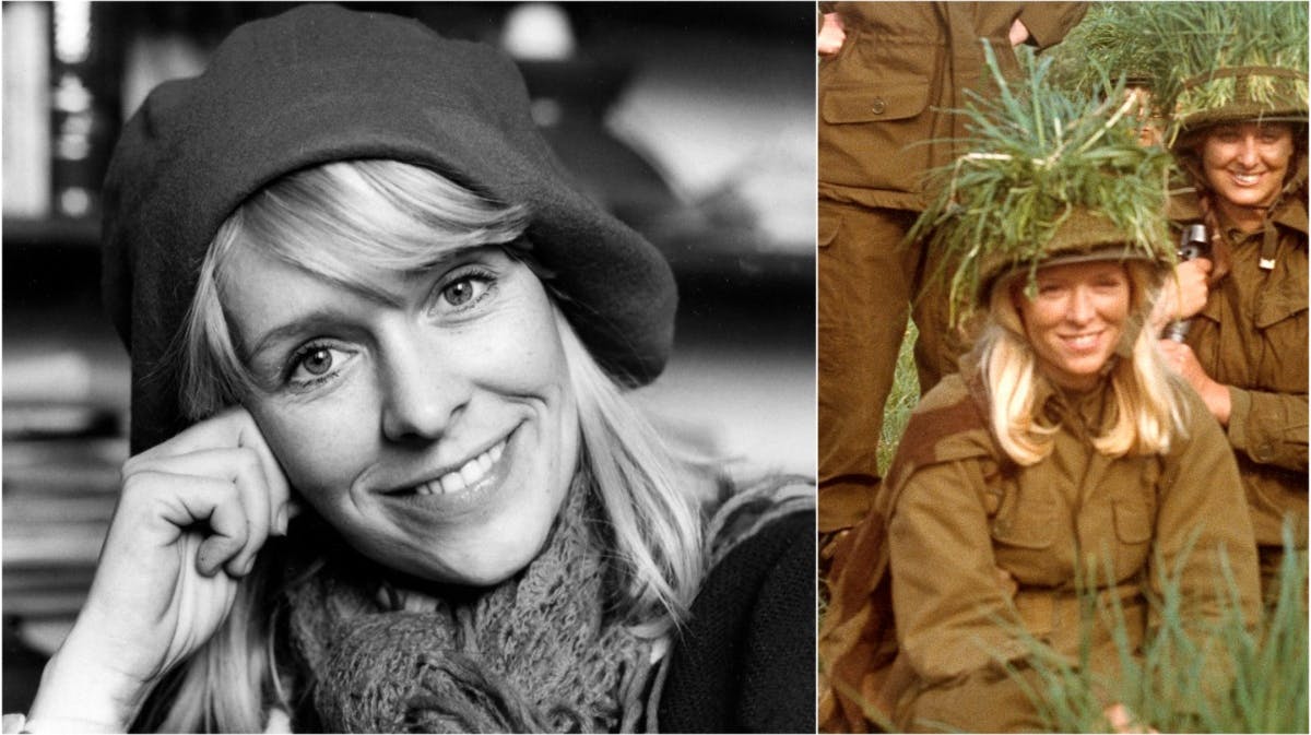 Birte Tove medvirkede i filmen "Piger i trøjen".