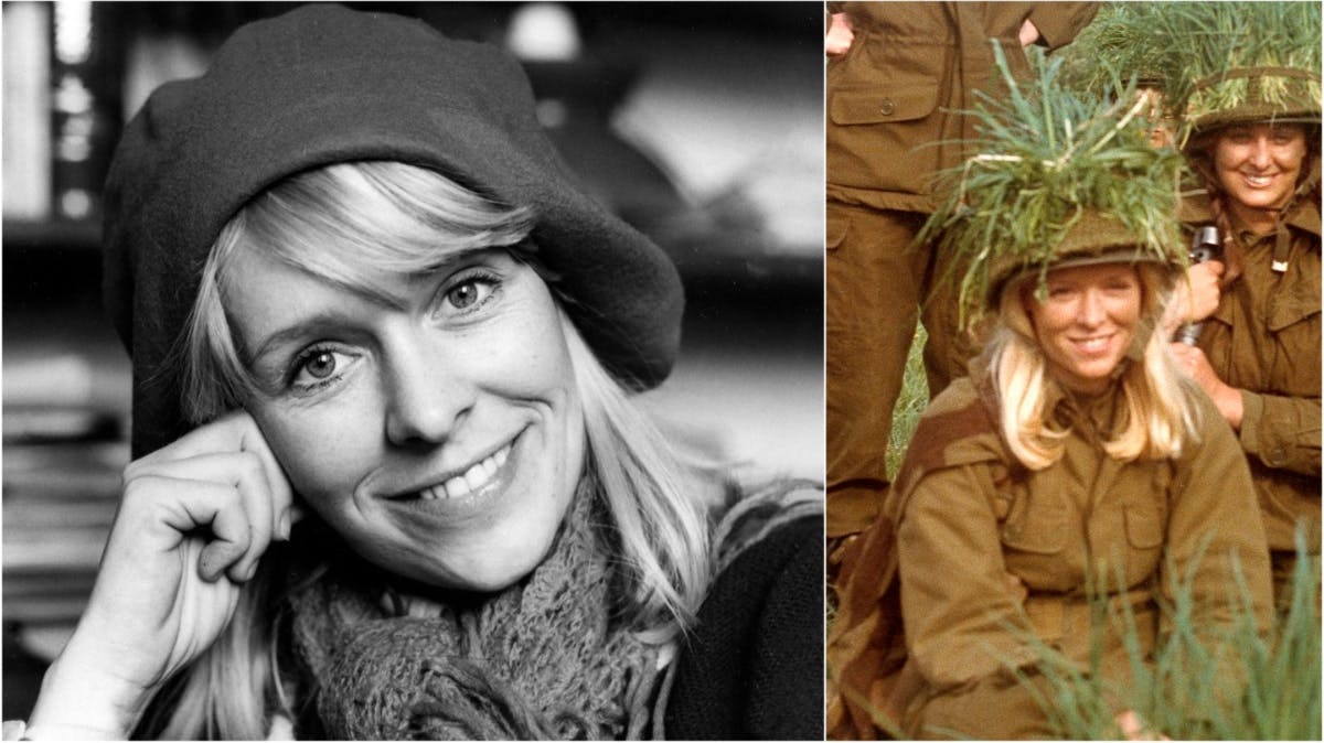 Birte Tove medvirkede i filmen "Piger i trøjen".