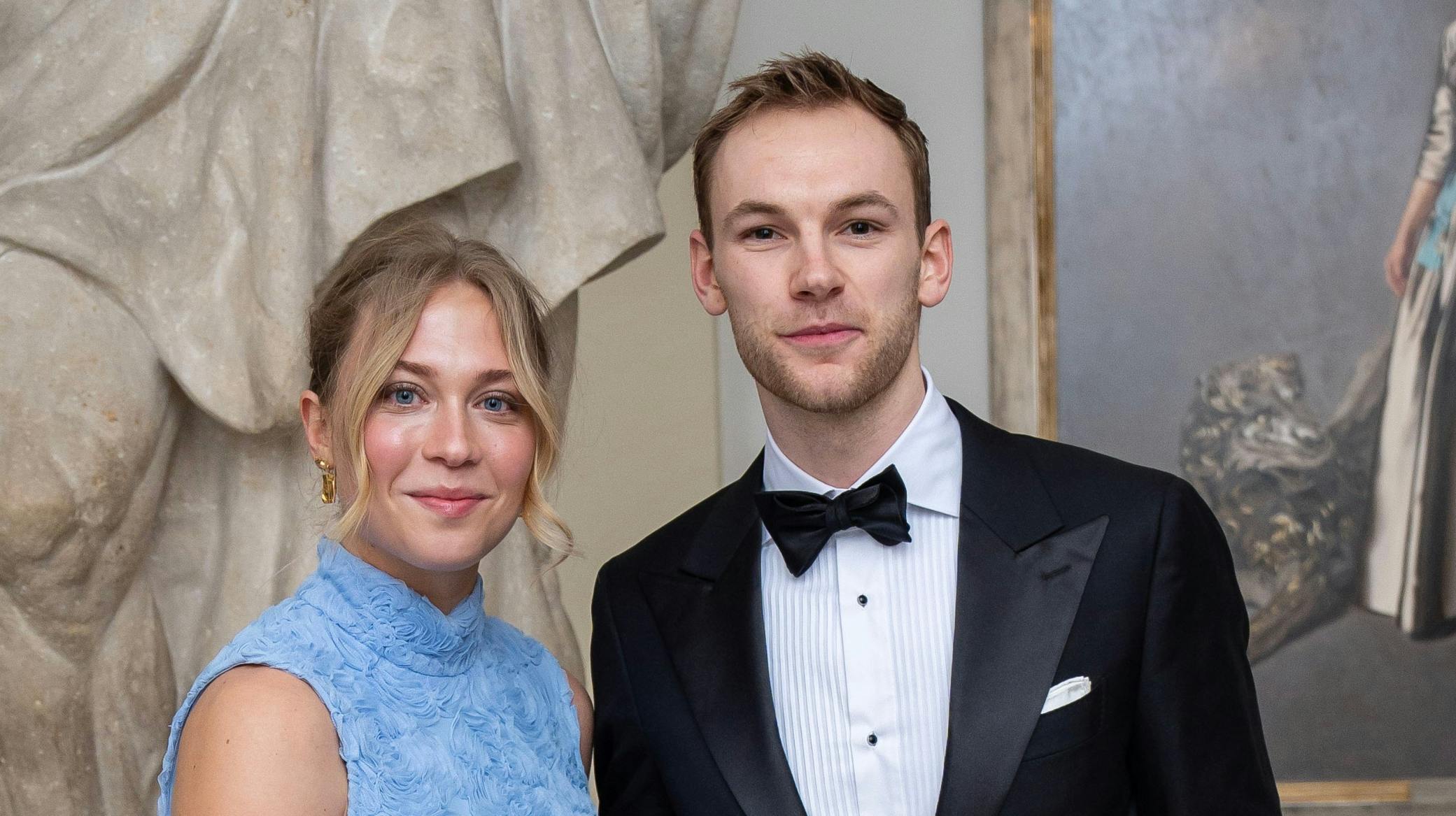Mathias Gidsel og kæresten Katrine Kirkelund