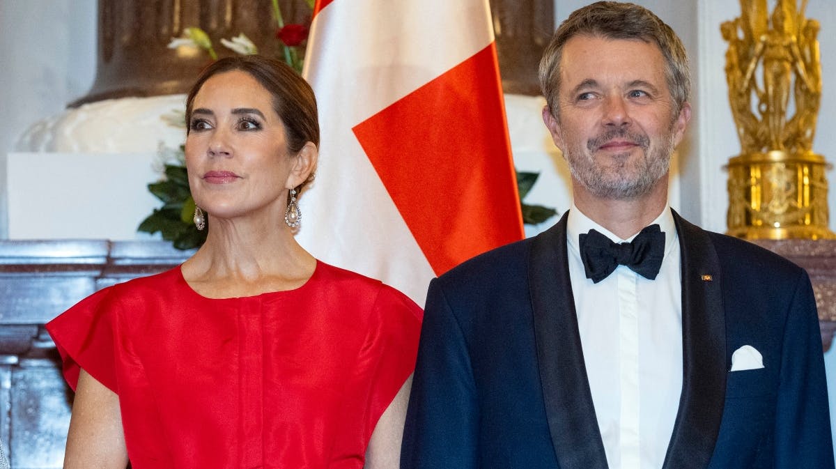 Dronning Mary og kong Frederik