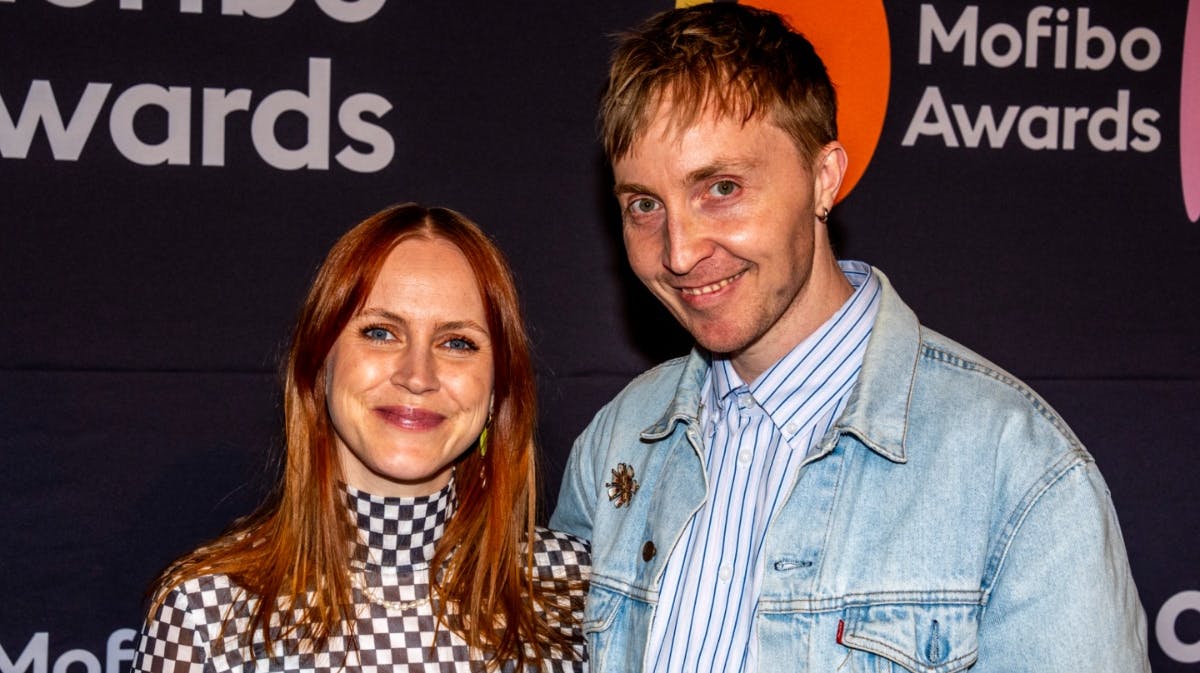 Line Kirsten Nikolajsen og Nicklas Søderberg Lundstrøm.