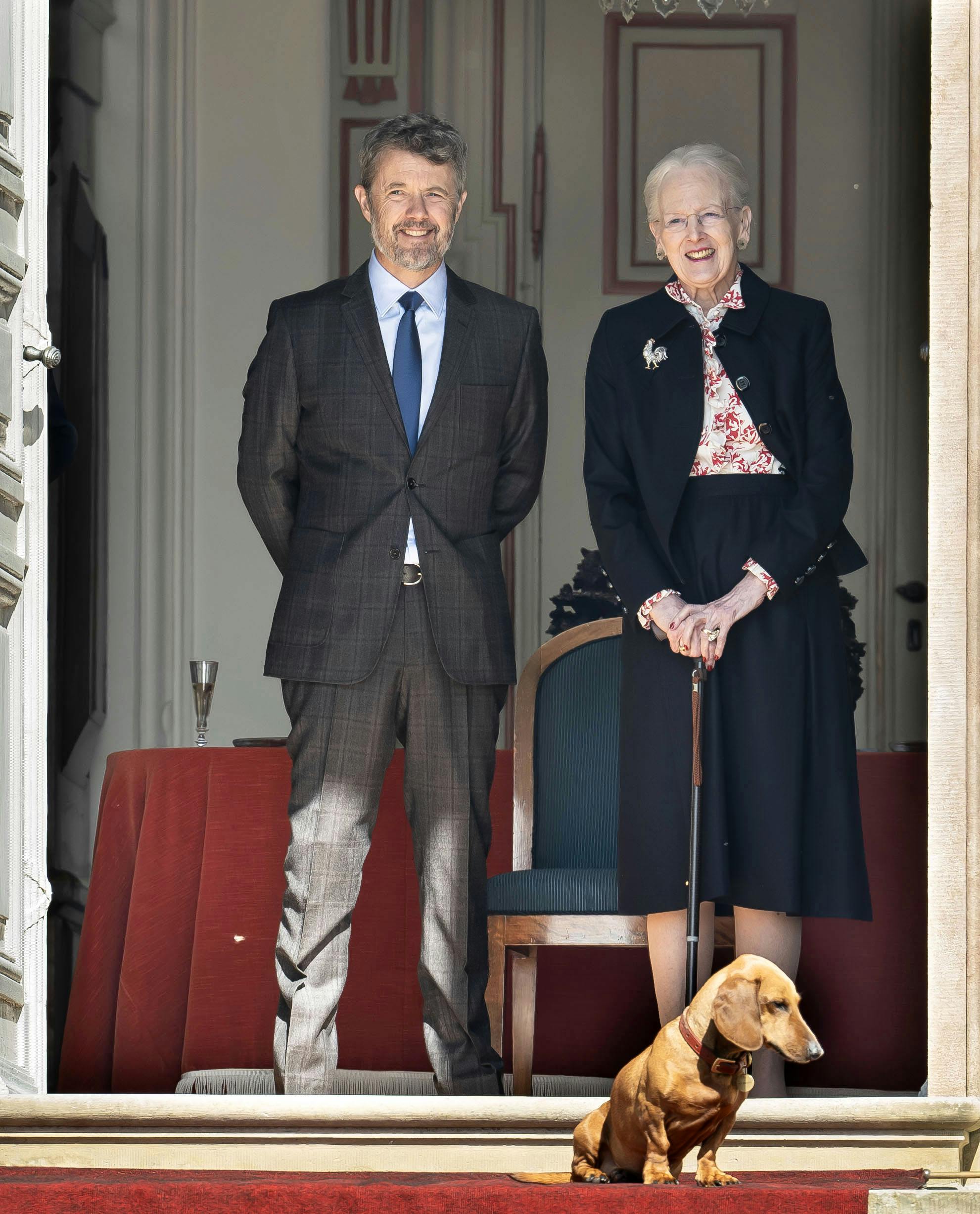 Kong Frederik og dronning Margrethe
