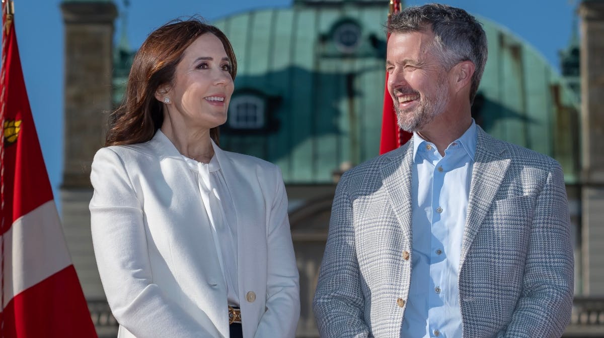 Dronning Mary og kong Frederik