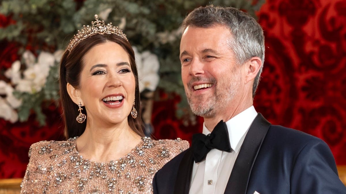 Dronning Mary og kong Frederik