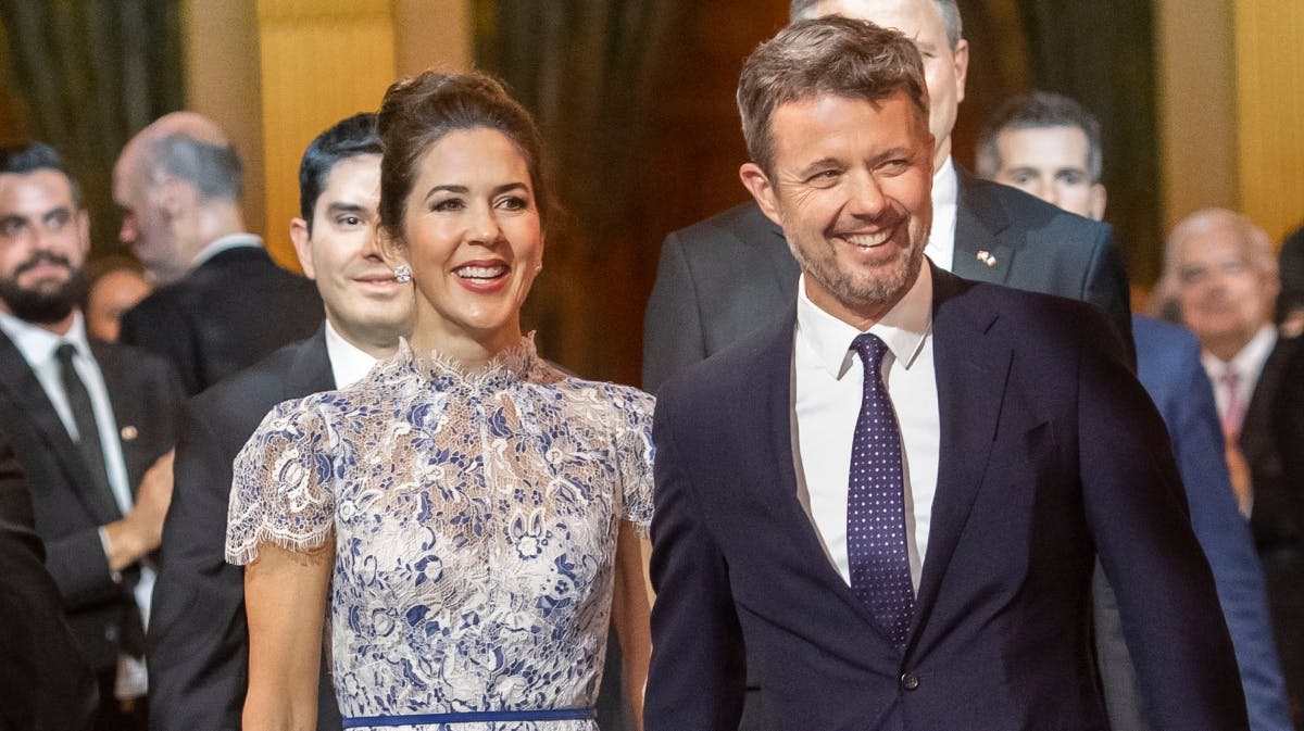 Dronning Mary og kong Frederik