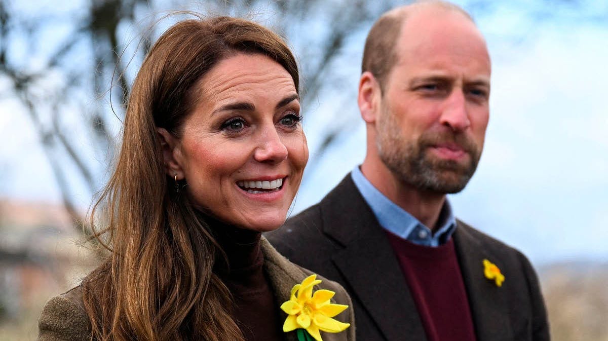 Prinsesse Kate og prins William.