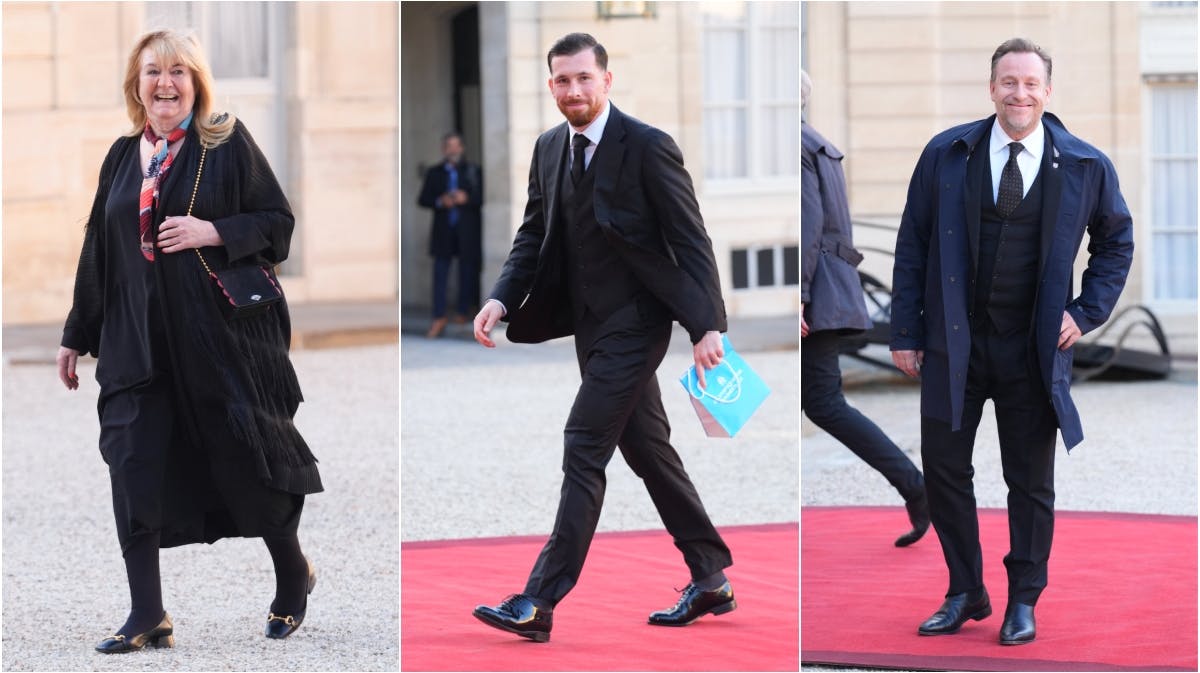 Ulla Terkelsen, Pierre-Emile Højbjerg og Adam Price.