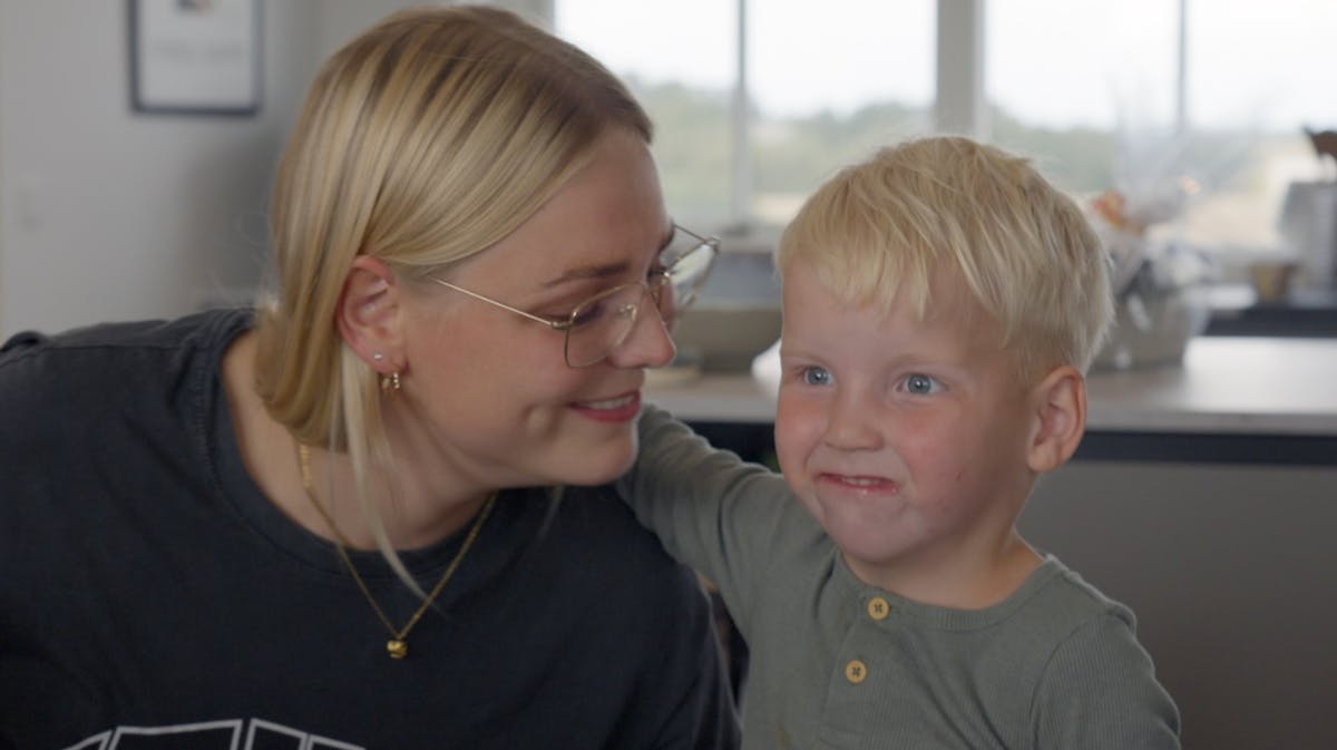 Cecilie og Konrad.