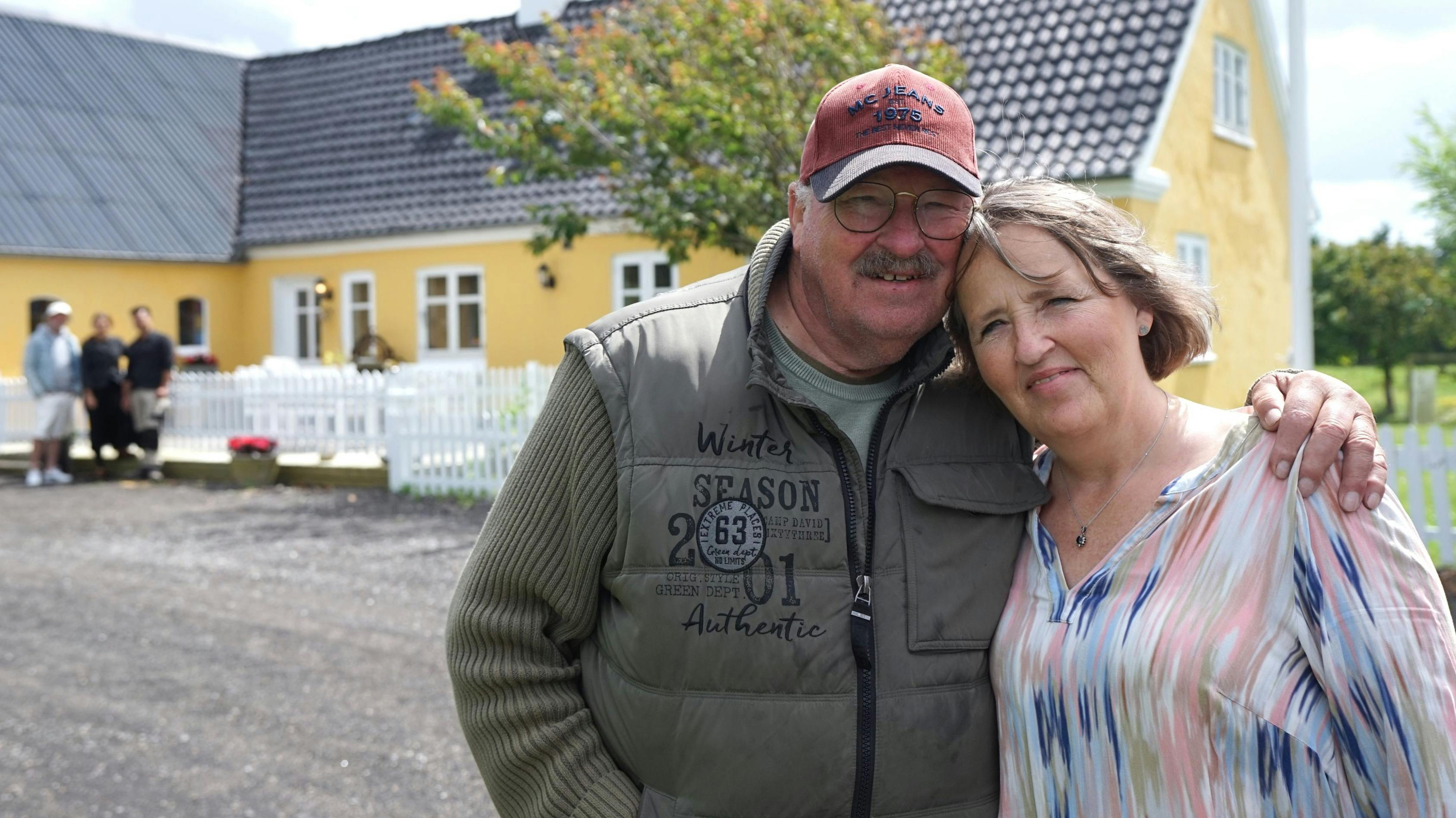 Tommy og datteren Kirstine fra "I hus til halsen".