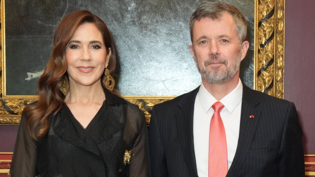Dronning Mary og kong Frederik