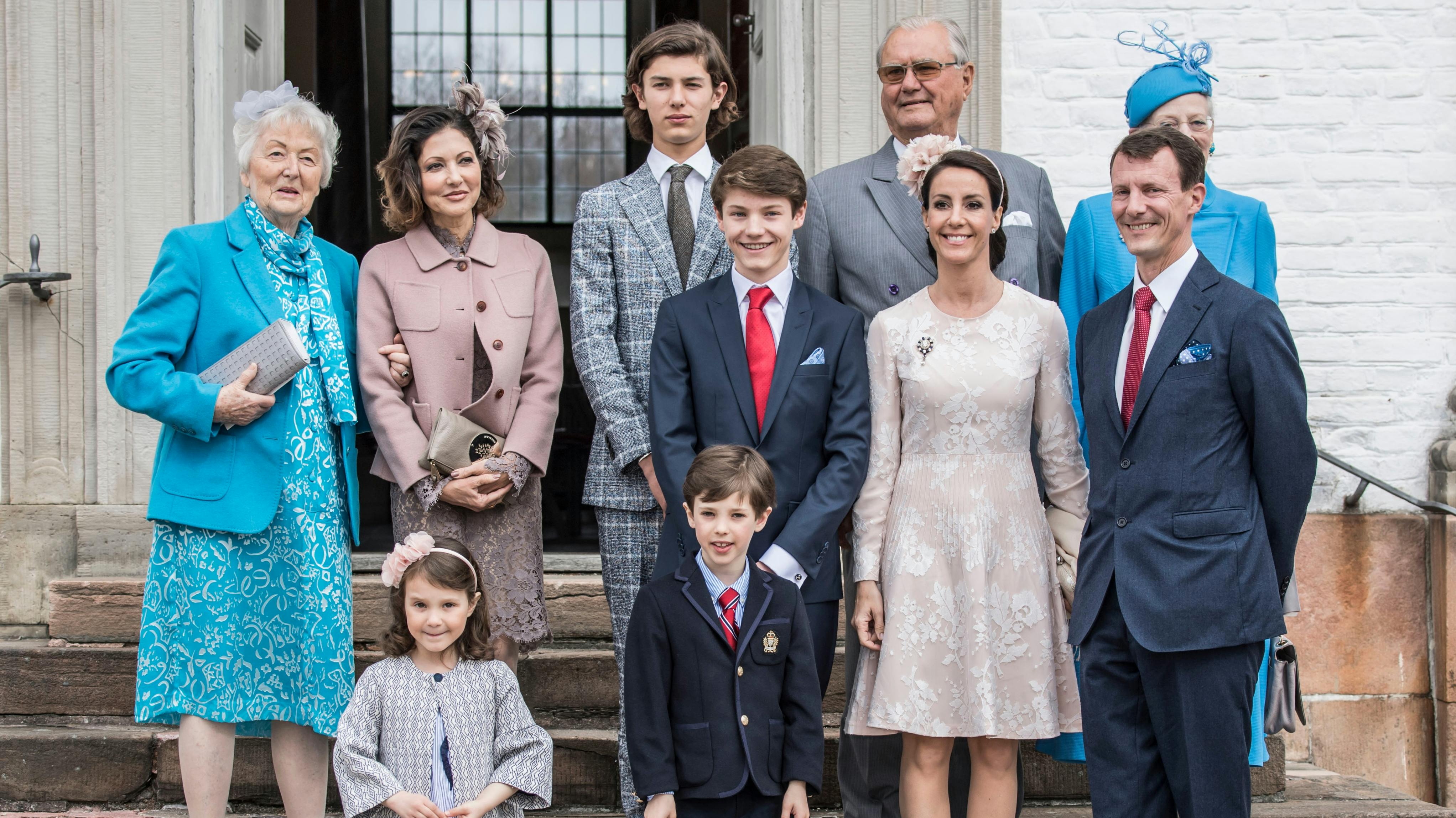 Grev Felix' konfirmation den 1. april 2017