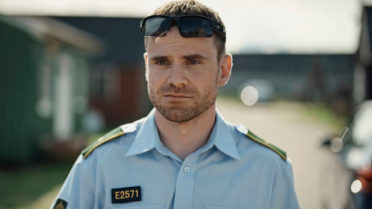 Allan Hyde som Bjørn i "Hvide Sande"