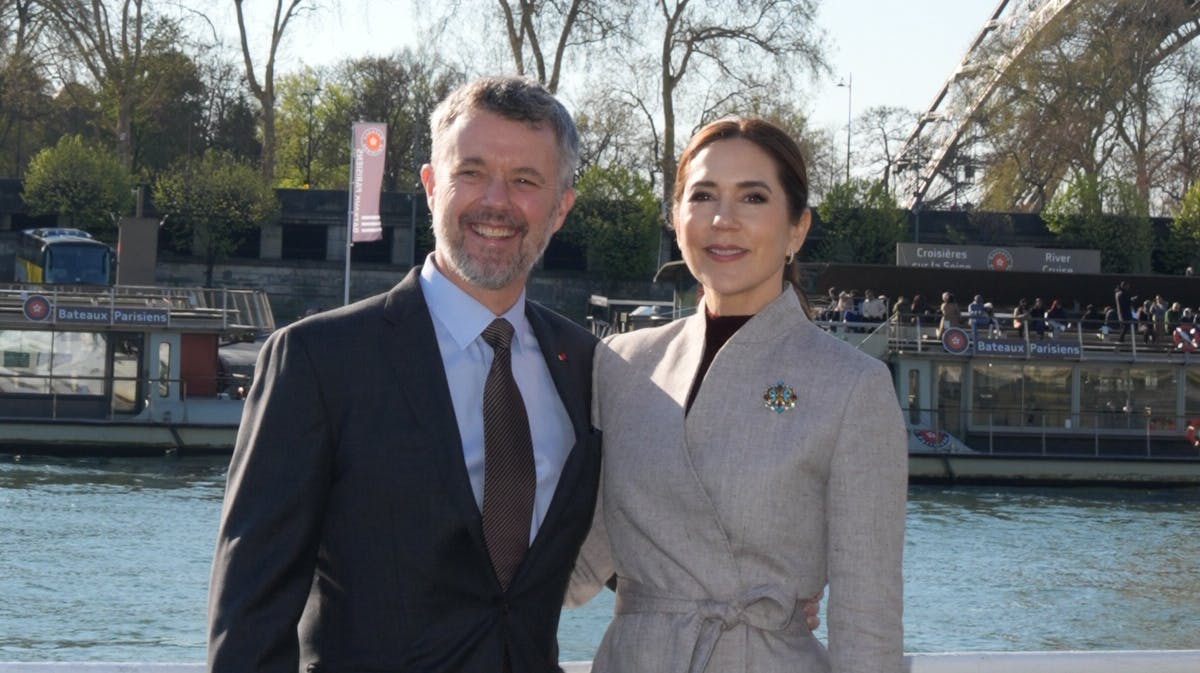 Kong Frederik og dronning Mary. 