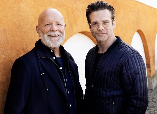 Silas Holst og Jesper Winge Leisner.