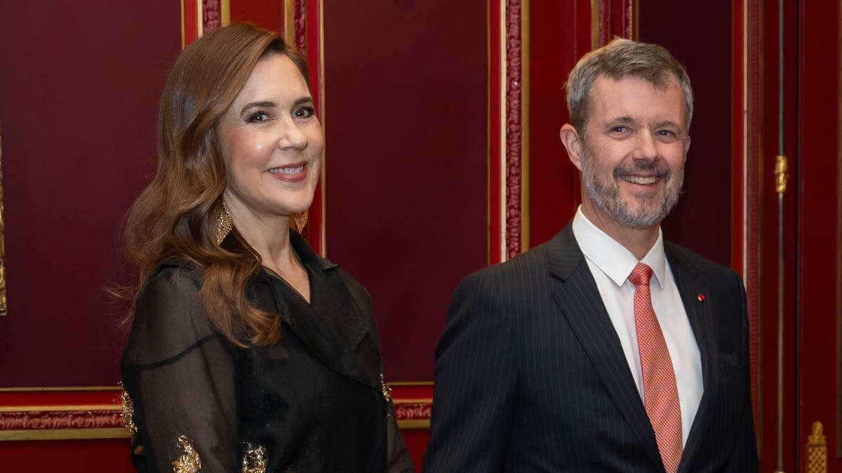 Dronning Mary og kong Frederik